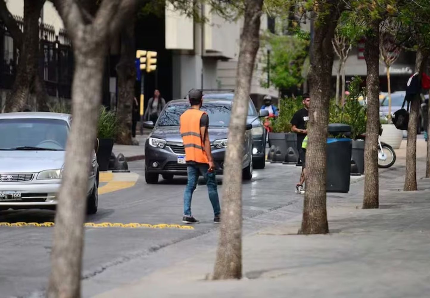 Detención de naranjitas y limpiavidrios en Córdoba.