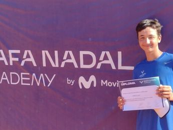 Tenis: el puntaltense Ángel Di Carlo rumbo a Mallorca