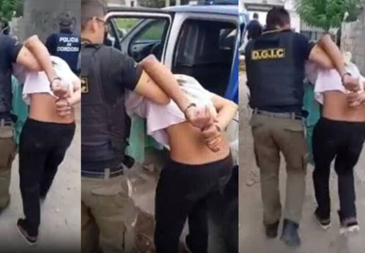 Detuvieron a tres personas por el episodio del sábado 31 de enero en barrio Yapeyú.