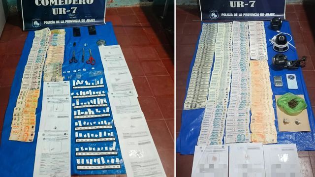 Múltiples allanamientos, detenidos y secuestros por narcomenudeo en Jujuy.