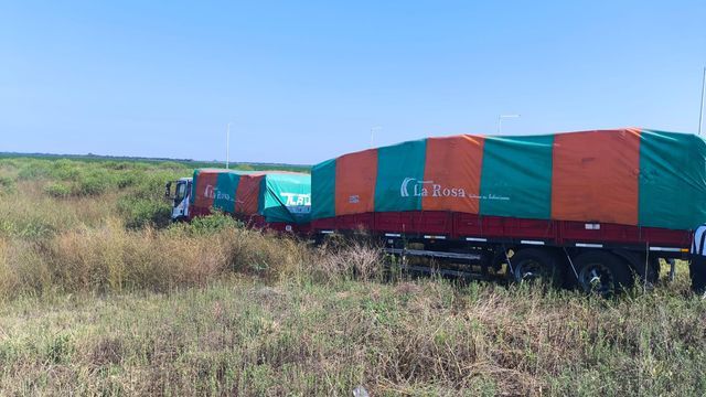 La Francia: perdió el control del camión, pasó sobre el guardarrail y terminó en la banquina