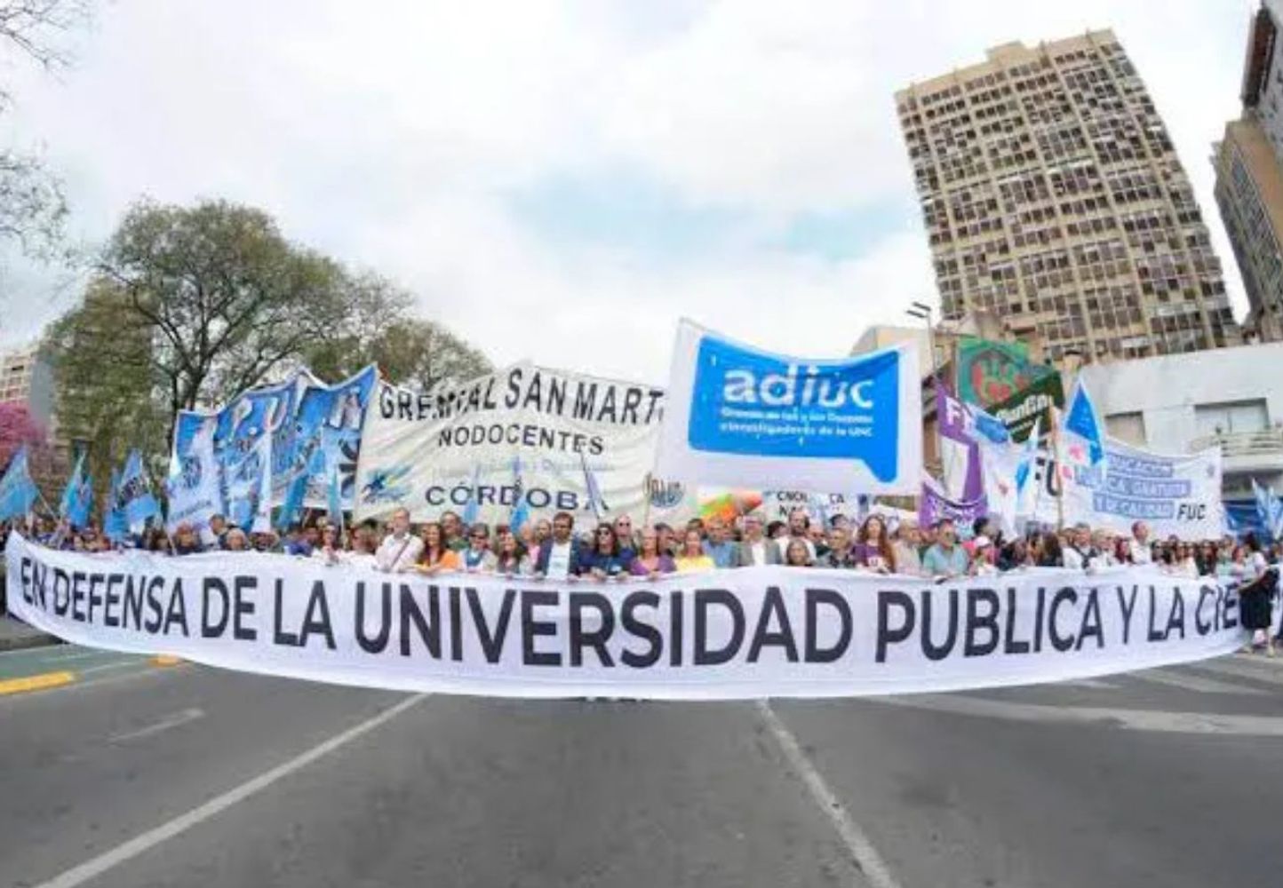 Marcha contra la reforma laboral.