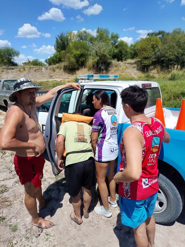 Drama en el río: un niño fue arrastrado por la corriente y hubo minutos de puro terror