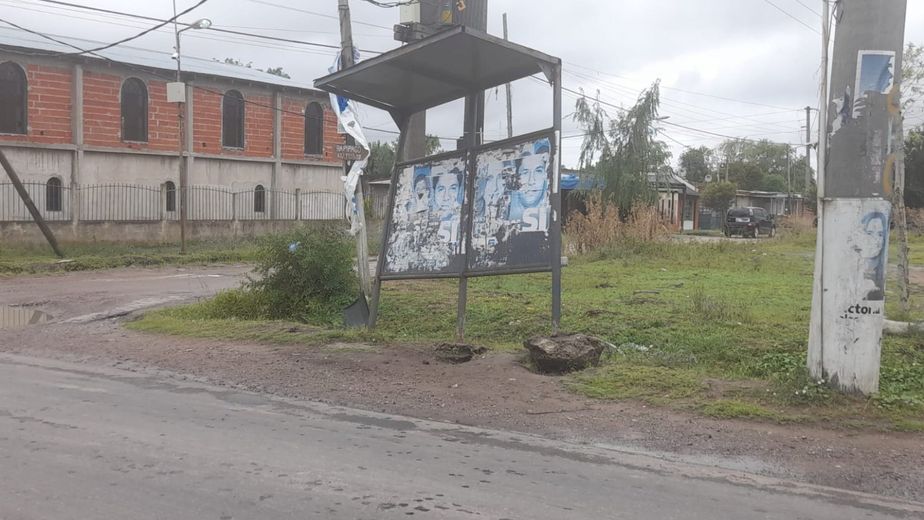 Video: simuló esperar el colectivo y arrastró a una mujer para robarle en La Plata
