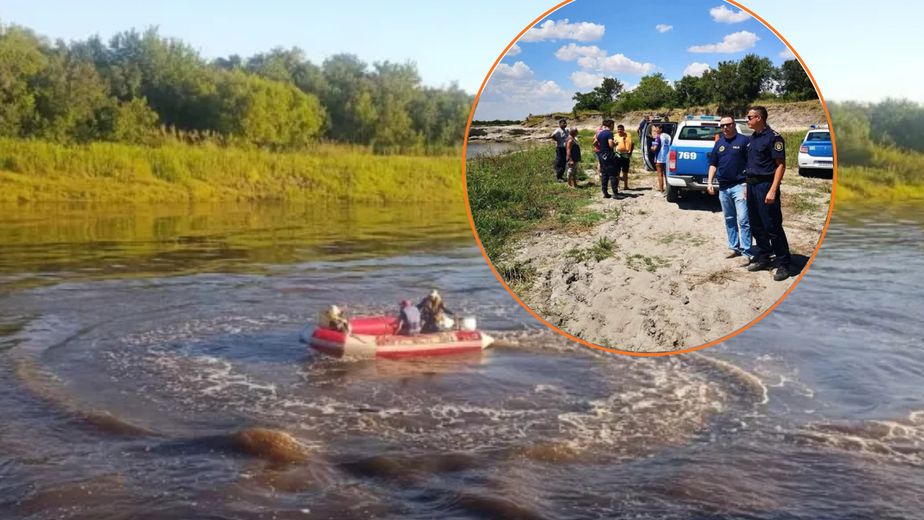 Drama en el río: un niño fue arrastrado por la corriente y hubo minutos de puro terror