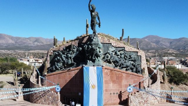 La histórica ciudad de Humahuaca, en Jujuy.