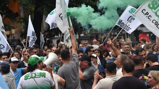 Marcha en contra de la Reforma Laboral