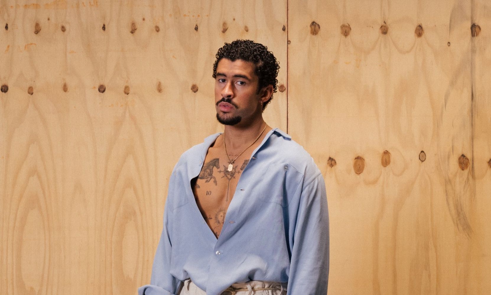 Bad Bunny, cantante y compositor puertorriqueño.

