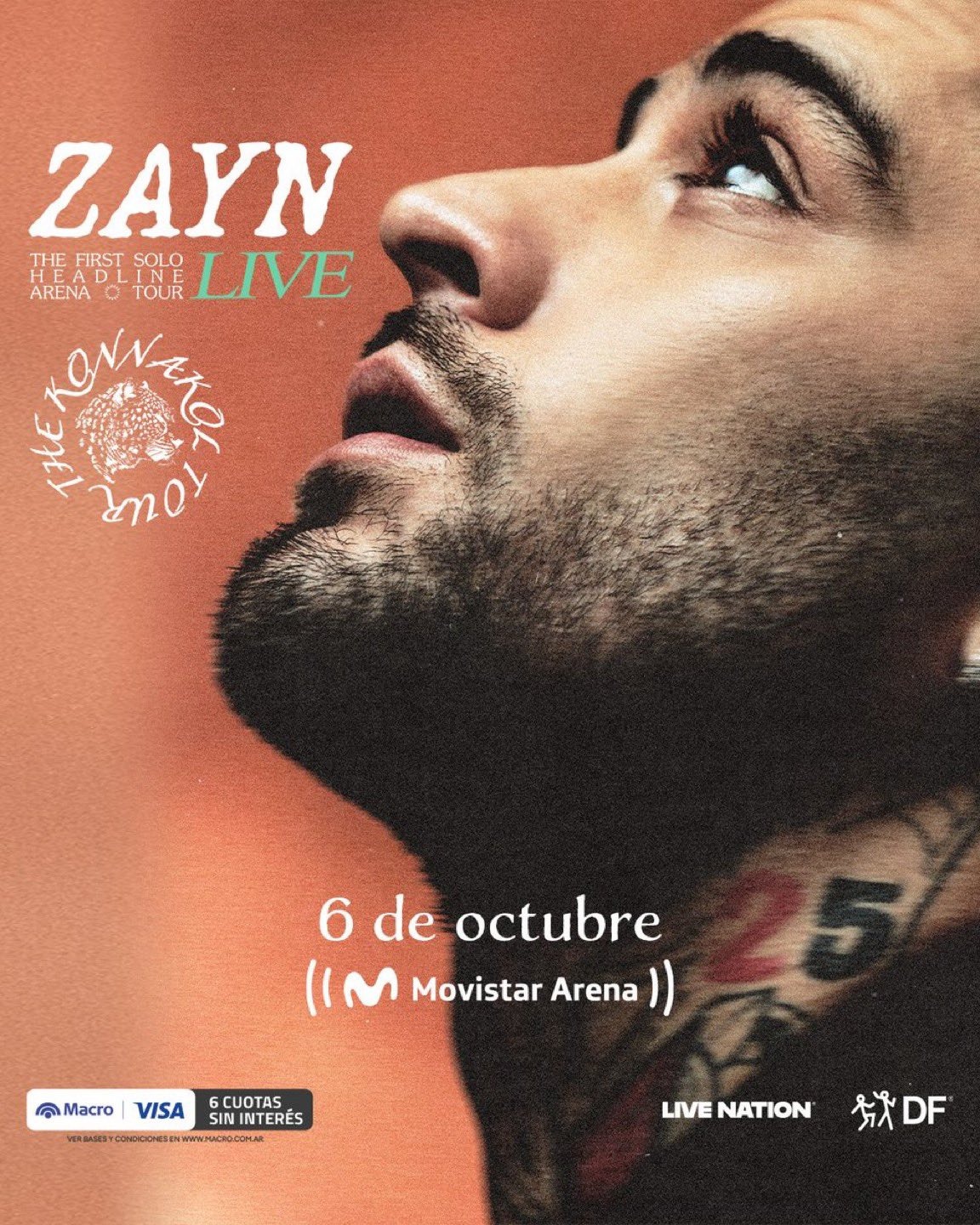 Zayn Malik impactará en la Argentina.