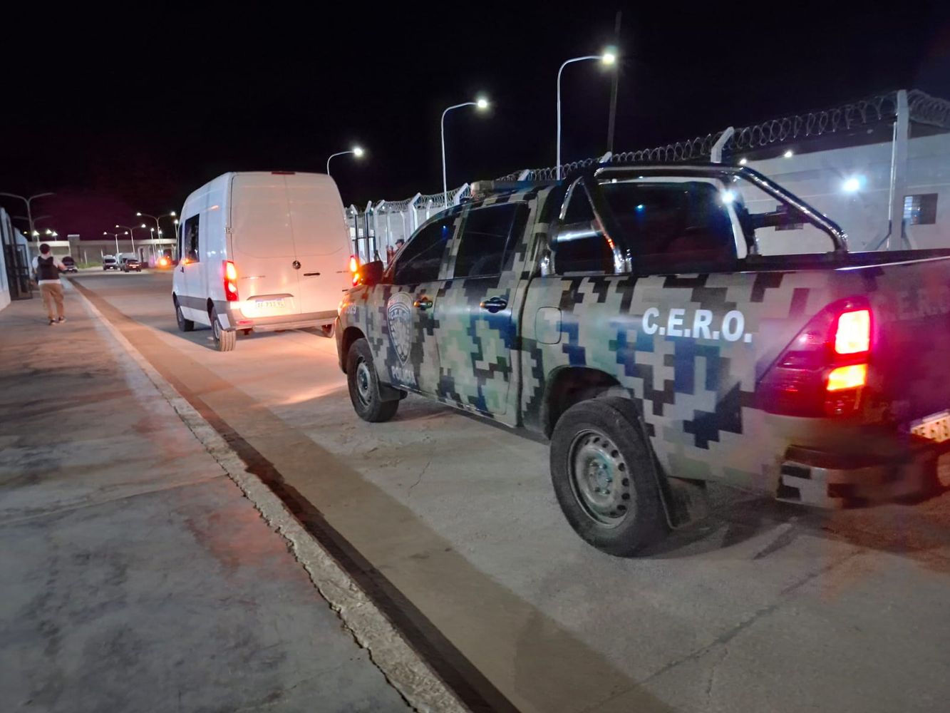 El fuerte opertativo contó con el apoyo de Grupo Cero.