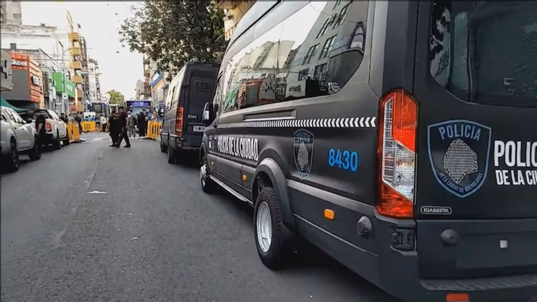 La agresión del colectivero en Flores.