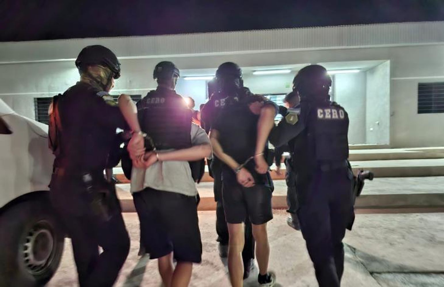 El traslado se realizó durante la noche.