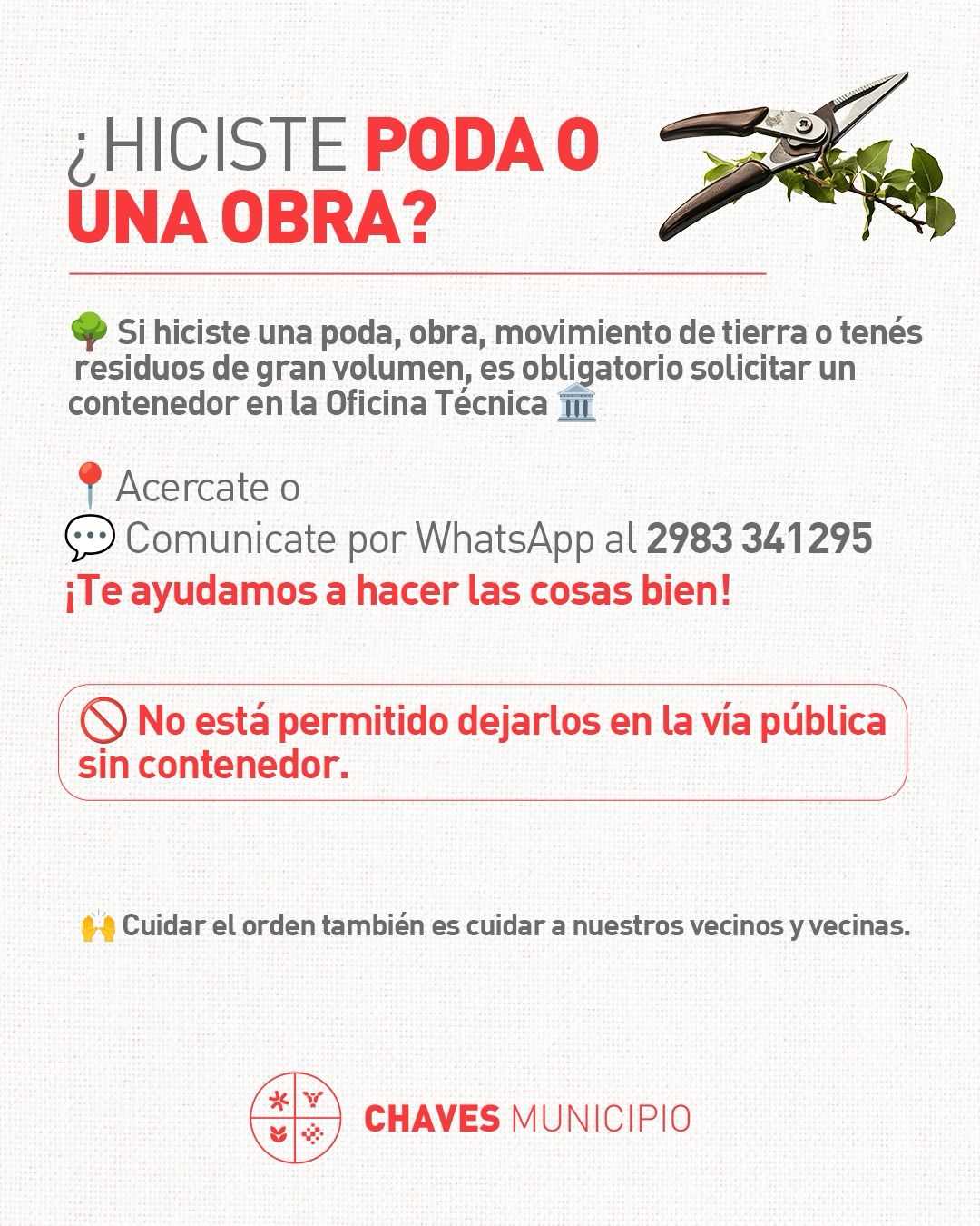 malezas, escombros, podas 
