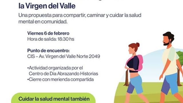 La salud mental se sostiene con gestos simples: moverse, hablar y estar. (Ministerio de Salud de Catamarca)