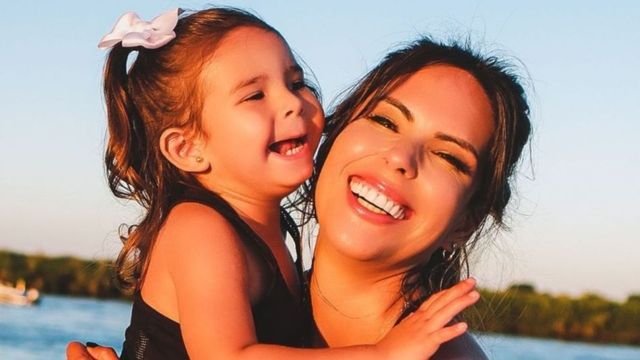 Barby Franco y Sarah.