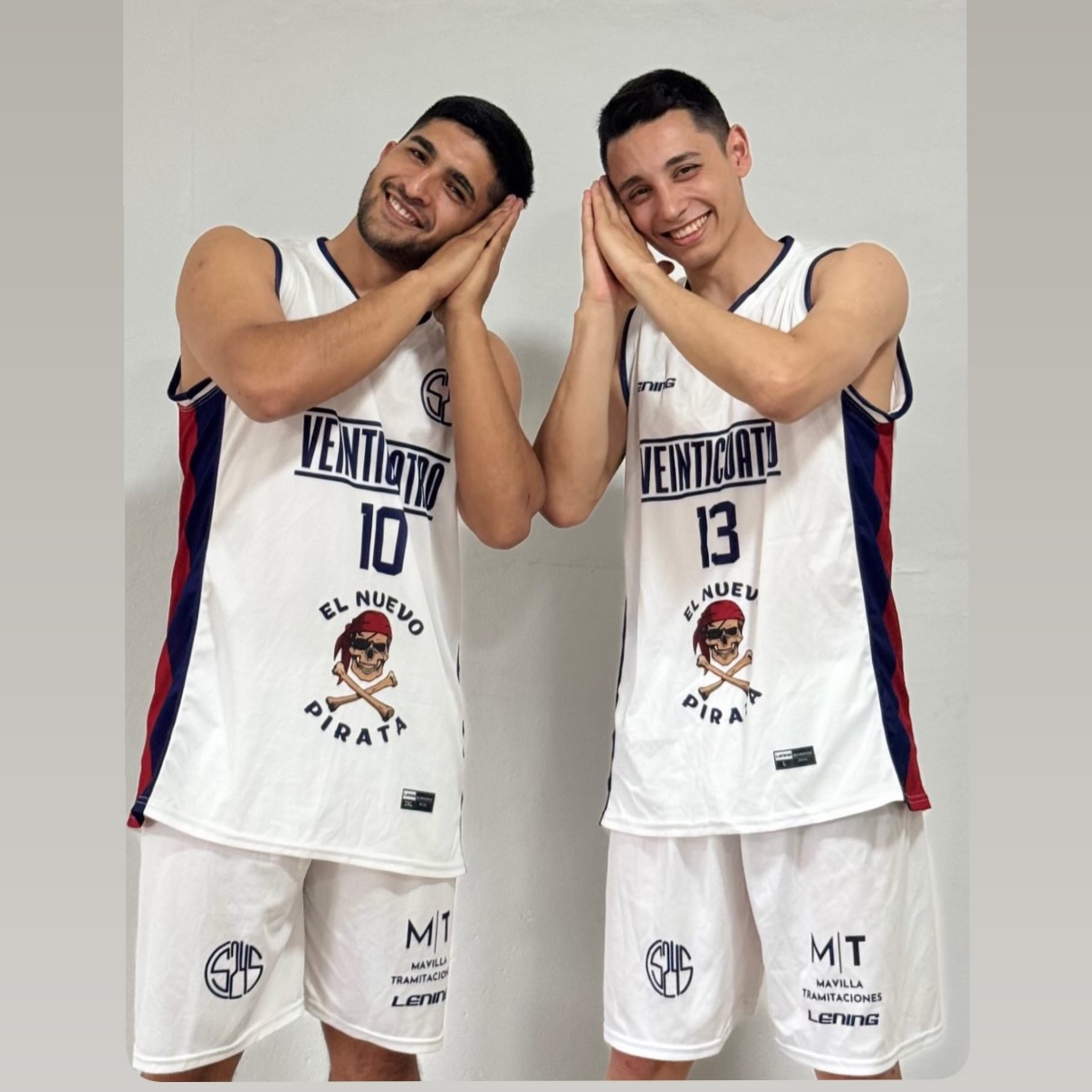 Ariel Juárez y Laureano Mavilla Sportivo 24 de Septiembre