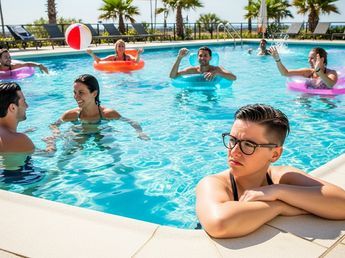 Por qué hay personas que no se meten a la pileta en el verano