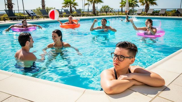 El fenómeno de no meterse a la pileta durante el verano tiene explicaciones psicológicas y emocionales.