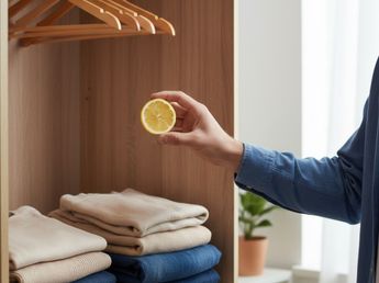 Poner una rodaja de limón en el placard de la ropa: por qué lo recomiendan y para qué sirve