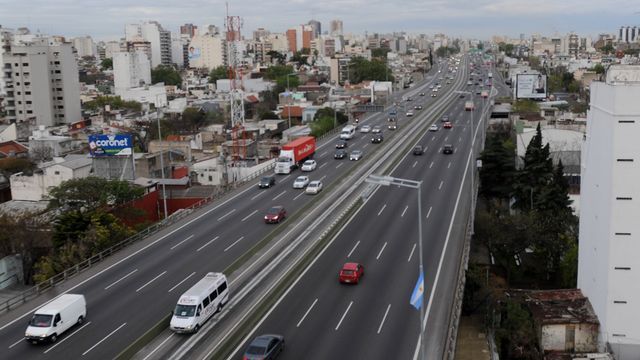 Cortes por obras en autopistas de Buenos Aires