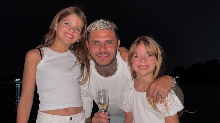 Hijas de Mauro Icardi.