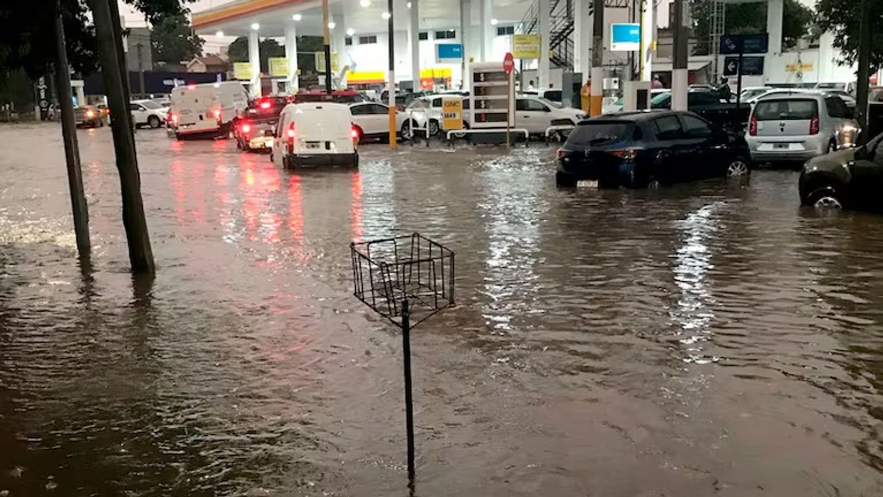 Probabilidad de lluvias en Córdoba.