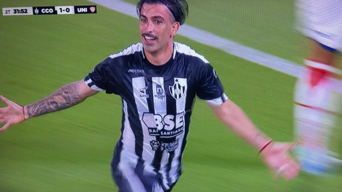 Como en Talleres: el gol de Michael Santos para la primer victoria de Central Córdoba