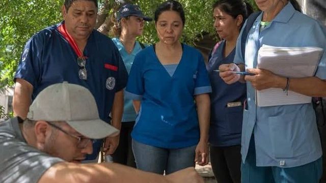 Operativo sanitario en Valle Viejo suma control focal, educación y vacunación Qdenga