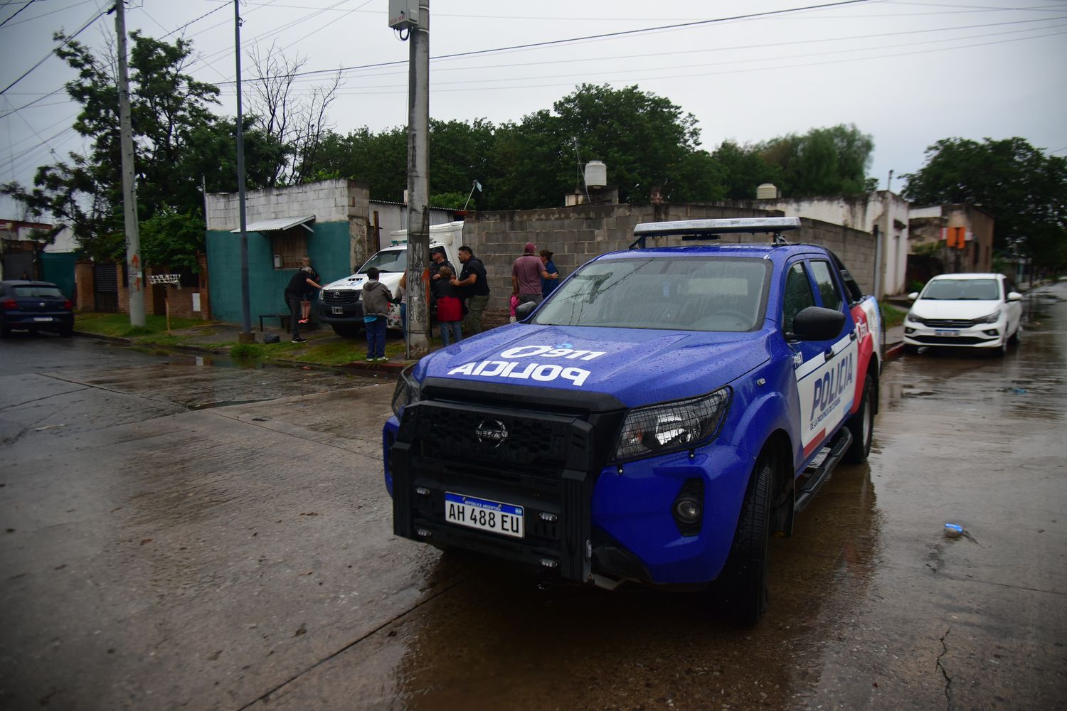 Investigación en barrio Ameghino Norte.