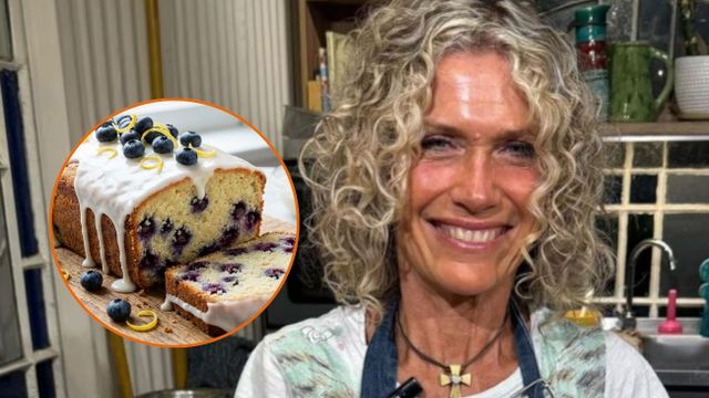 Cómo hacer un budín de yogur, limón y arándanos: la receta de Maru Botana ideal para la merienda en verano
