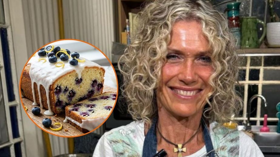 Cómo hacer un budín de yogur, limón y arándanos: la receta de Maru Botana ideal para la merienda en verano