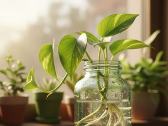 Las 3 plantas claves para el interior del hogar: viven en agua y purifican el aire