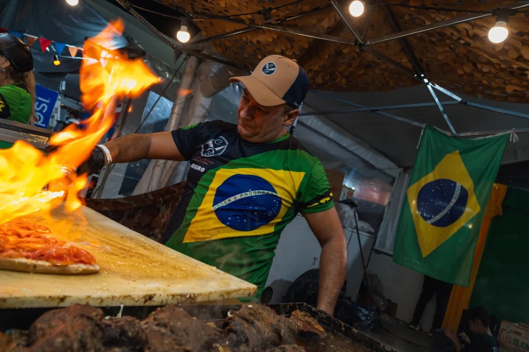 Bauru es un sándwich típico de Brasil.