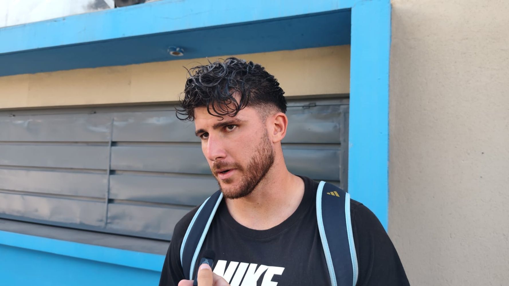 Gonzalo Villarreal, defensor central del "Lobo" jujeño: “Nos sentimos preparados para el compromiso de la Copa Argentina”, afirmó.
