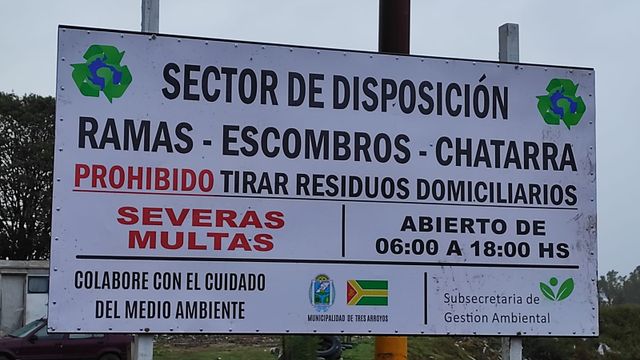 Basurero Municipal Tres Arroyos