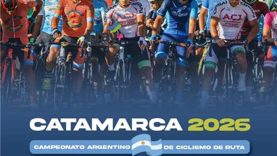 Catamarca será sede del Campeonato Argentino de Ciclismo de Ruta para Juveniles y Menores