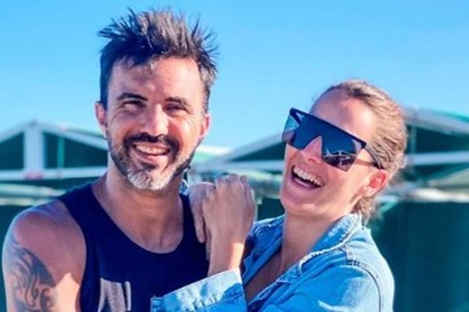 Mica y Fabián.