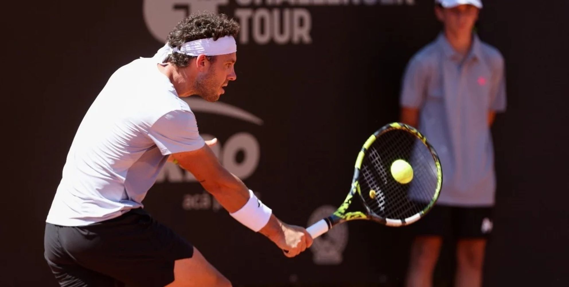 El italiano Marco Cecchinato, otro de los jugadores del Challenger Rosario.