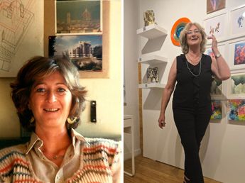Fanny, de arquitecta a reinventarse en la vitrofusión: "Lo que define mi arte es el cambio"
