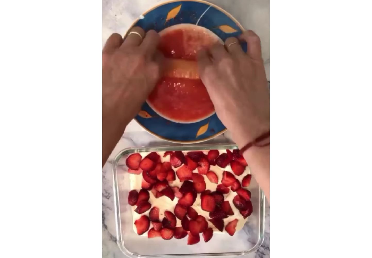 Este postre está listo en pocos minutos.