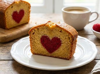 Cómo hacer un budín con un corazón color rojo en el centro: la receta ideal para sorprender en San Valentín