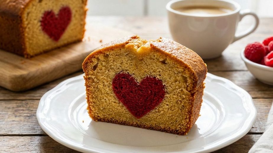 Cómo hacer un budín con un corazón color rojo en el centro: la receta ideal para sorprender en San Valentín