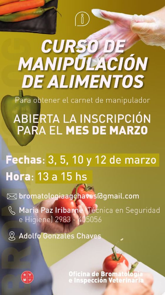 Manipulación de Alimentos Chaves