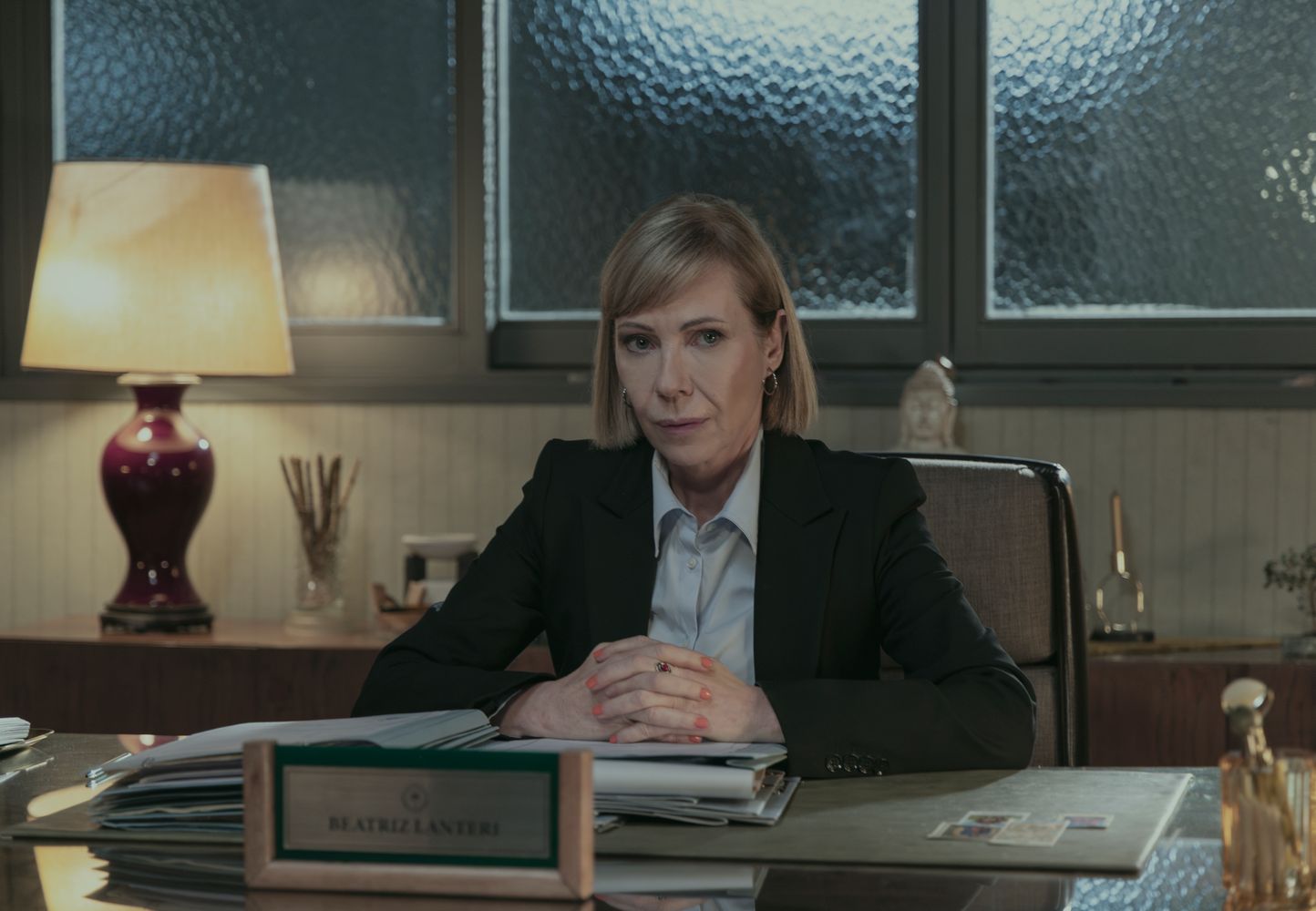 Beatriz Lanteri (Inés Estévez), la nueva directora de La Quebrada.