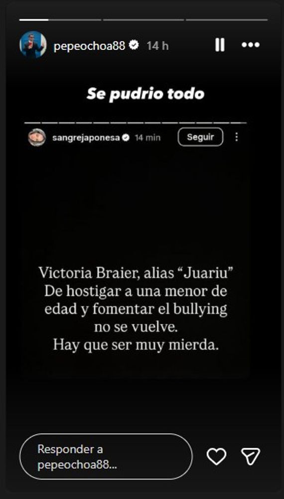 El mensaje de la China Suárez