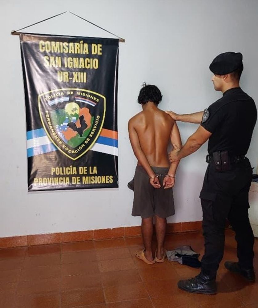 San Ignacio: detuvieron a un joven de 19 años por el inicio de un incendio de malezas en una zona rural.