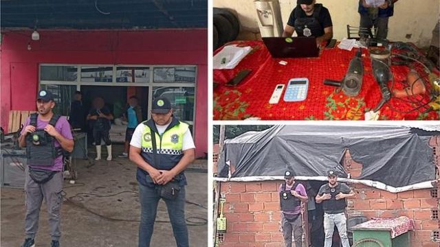 Recuperaron herramientas robadas en un edificio en construcción.
