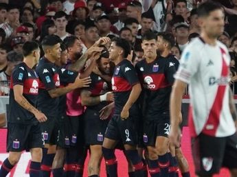 Cuarteto en el festejo de Tigre ante River, y el cordobés que hizo la punta en el vestuario