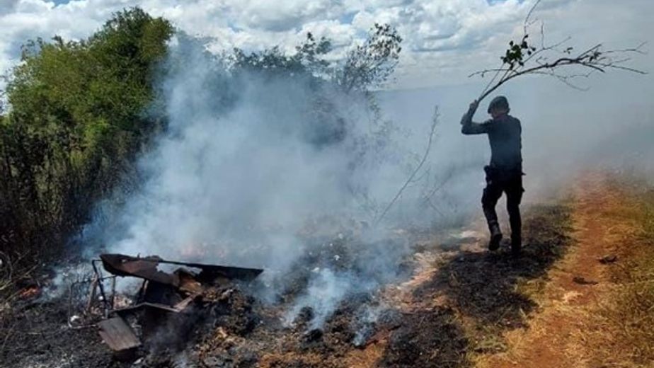 San Ignacio: detuvieron a un joven de 19 años por el inicio de un incendio de malezas en una zona rural