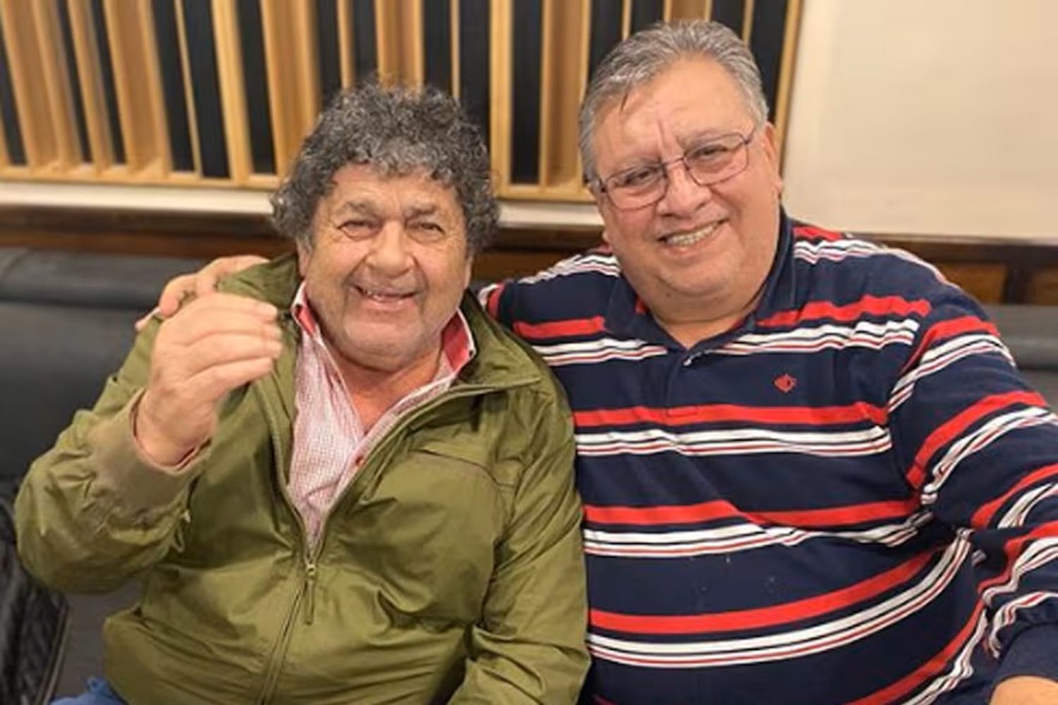 Cacho Deicas y Marcos Camino
